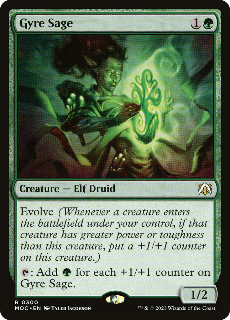 Magic: The Gathering - Gyre Sage - March of the Machine Commander