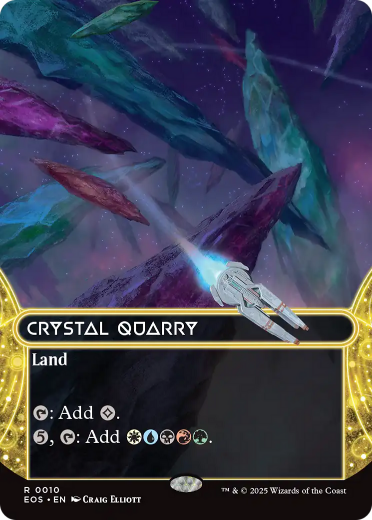 Magic: The Gathering - Crystal Quarry - Edge of Eternities: Stellar Sights