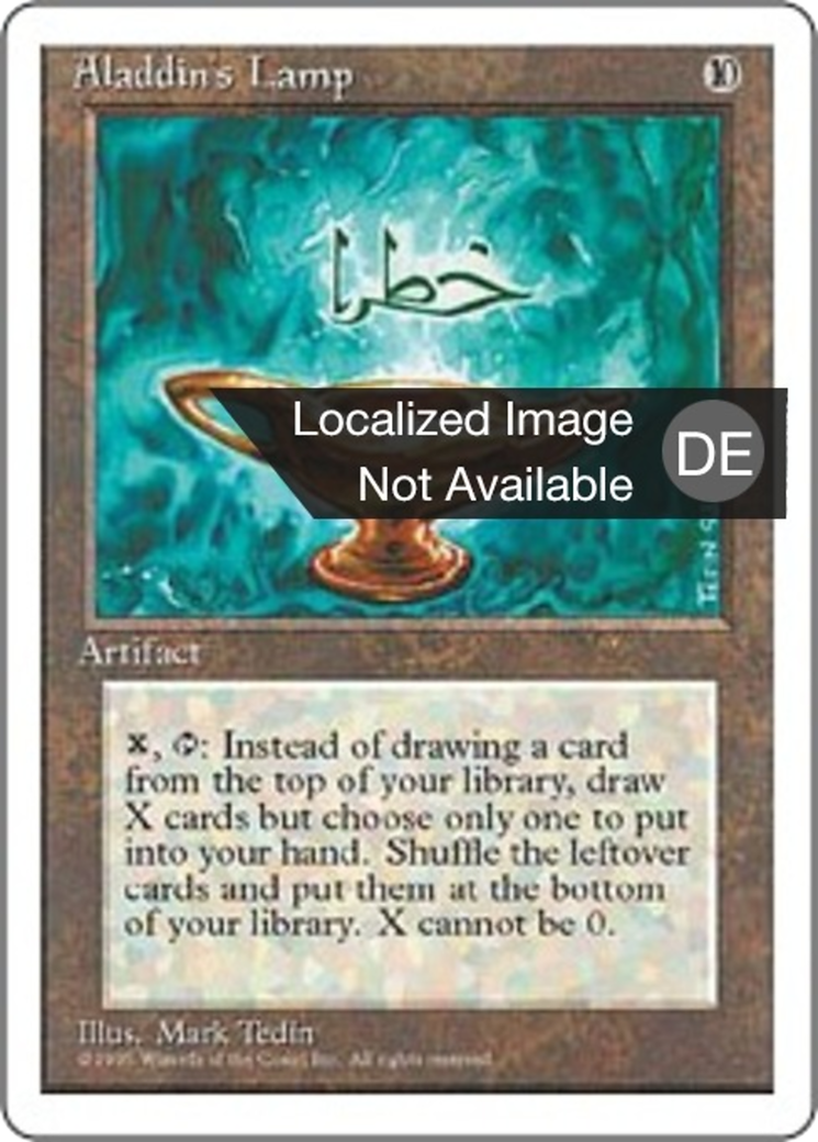 Magic: The Gathering - Aladins Wunderlampe - Fourth Edition