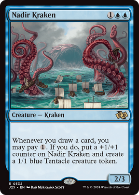 Magic: The Gathering - Nadir Kraken - Foundations Jumpstart