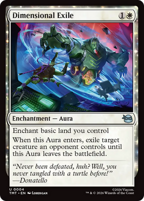 Magic: The Gathering - Dimensional Exile - Teenage Mutant Ninja Turtles