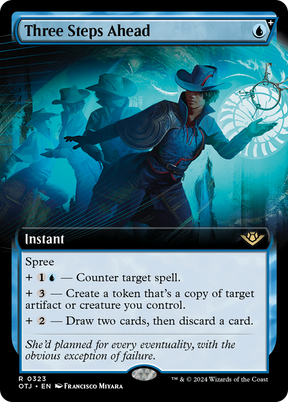 Magic: The Gathering - Three Steps Ahead Foil - Outlaws of Thunder Junction