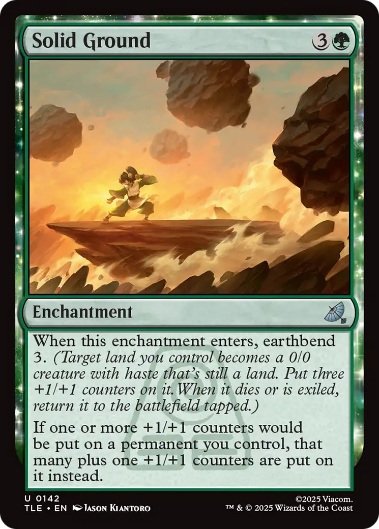 Magic: The Gathering - Solid Ground - Avatar: The Last Airbender Eternal