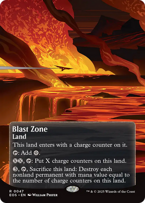 Magic: The Gathering - Blast Zone - Edge of Eternities: Stellar Sights