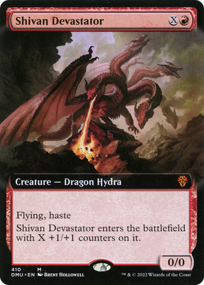 Magic: The Gathering - Shivan Devastator - Dominaria United