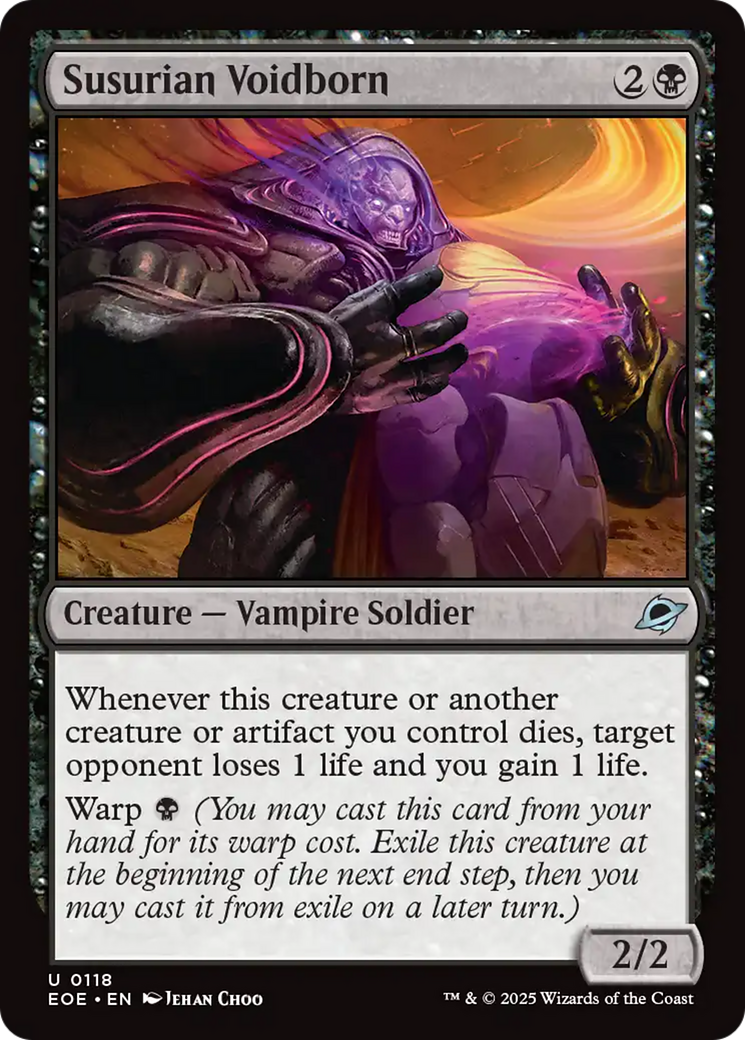 Magic: The Gathering - Susurian Voidborn Foil - Edge of Eternities