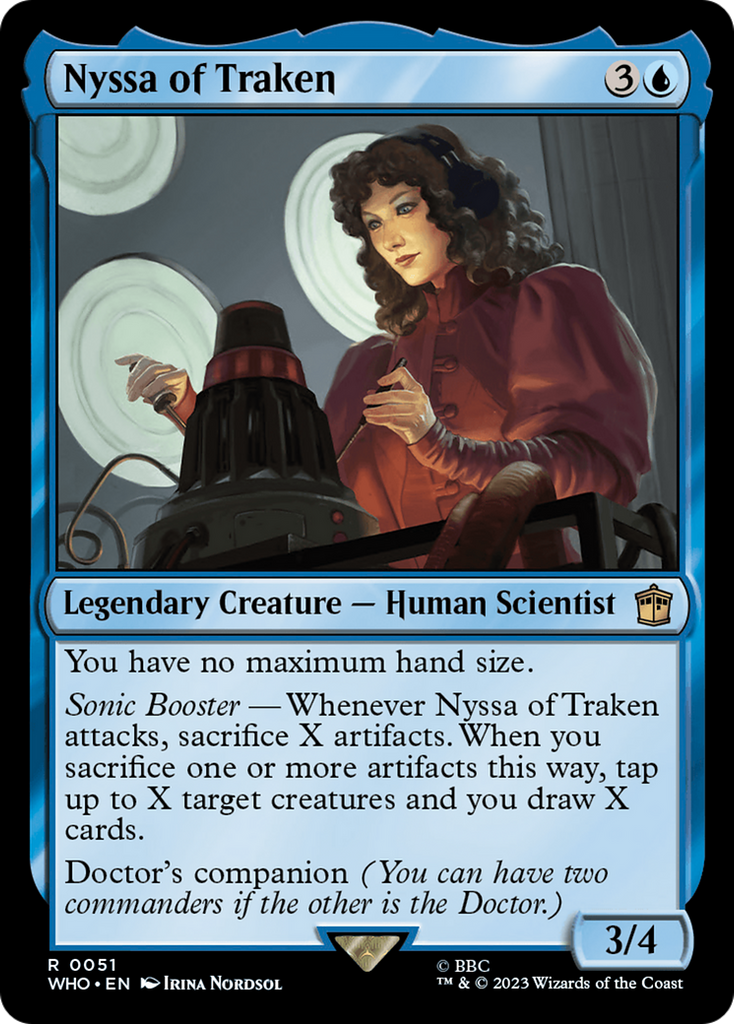 Magic: The Gathering - Nyssa of Traken - Doctor Who