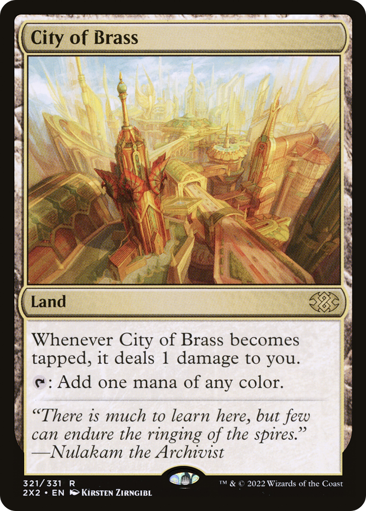Magic: The Gathering - City of Brass - Double Masters 2022