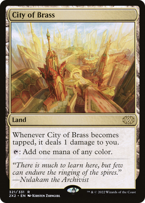 Magic: The Gathering - City of Brass - Double Masters 2022