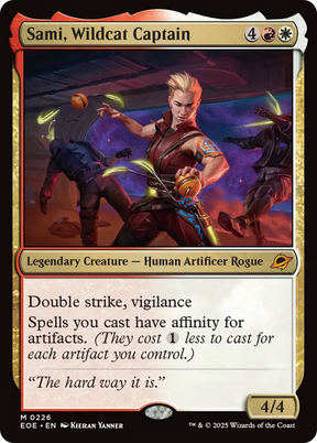 Magic: The Gathering - Sami, Wildcat Captain Foil - Edge of Eternities
