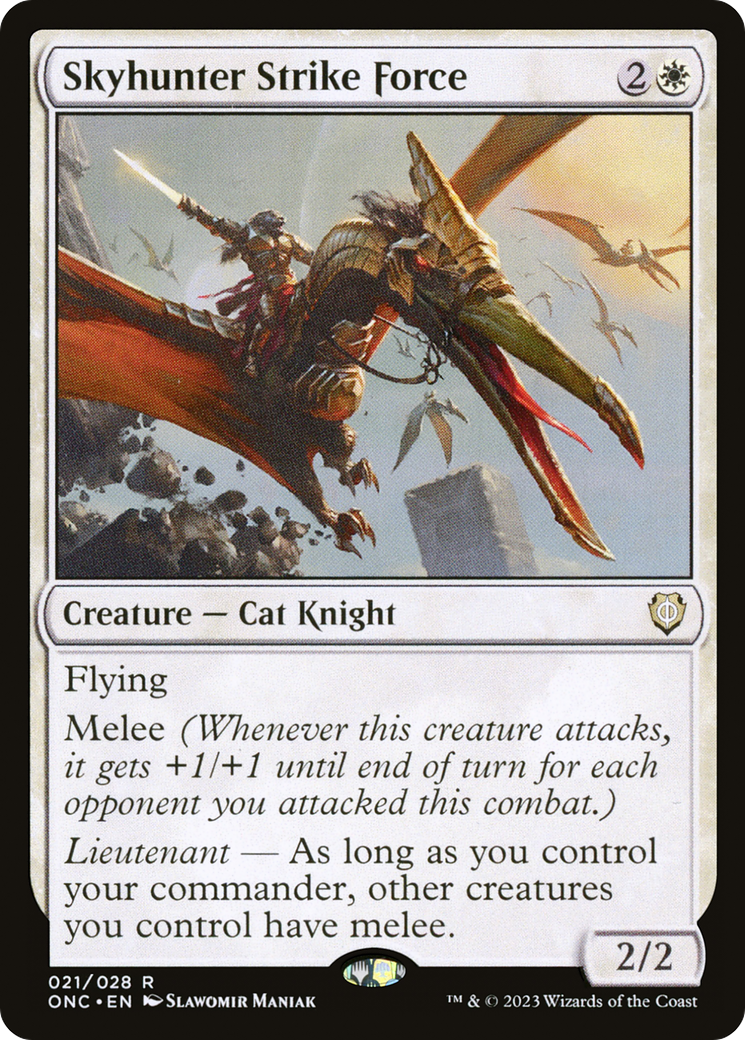 Magic: The Gathering - Skyhunter Strike Force - Phyrexia: All Will Be One Commander