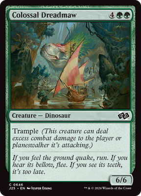Magic: The Gathering - Colossal Dreadmaw - Foundations Jumpstart