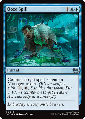 Magic: The Gathering - Ooze Spill - Teenage Mutant Ninja Turtles