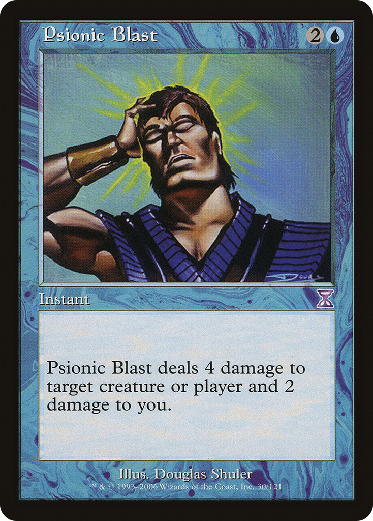 Magic: The Gathering - Psionic Blast - Time Spiral Timeshifted