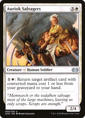 Magic: The Gathering - Auriok Salvagers Foil - Double Masters