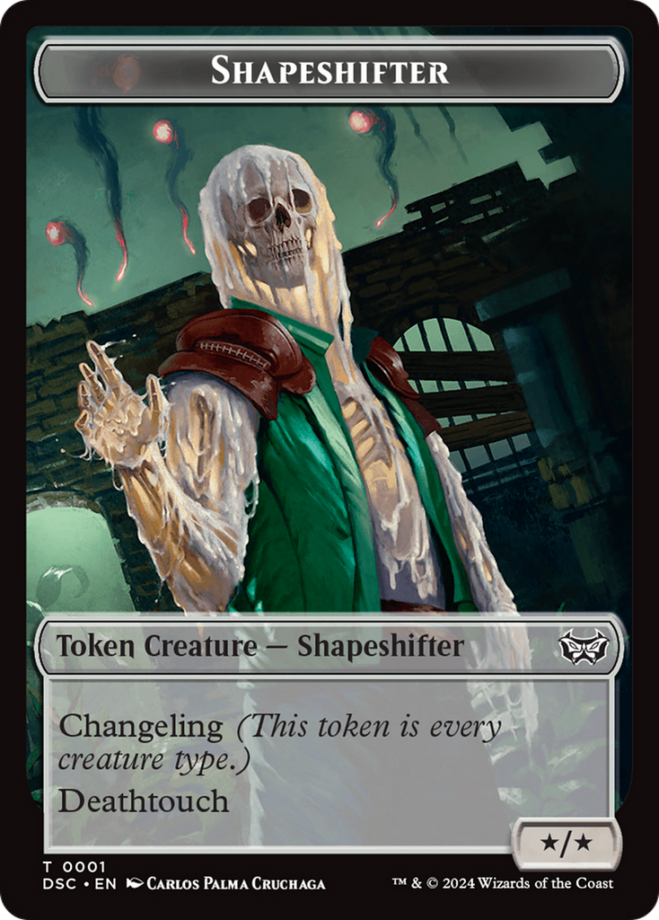 Magic: The Gathering - Shapeshifter Token - Duskmourn Commander Tokens