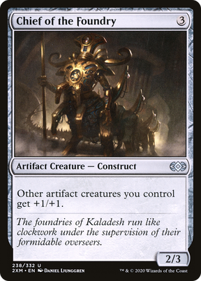 Magic: The Gathering - Chief of the Foundry Foil - Double Masters