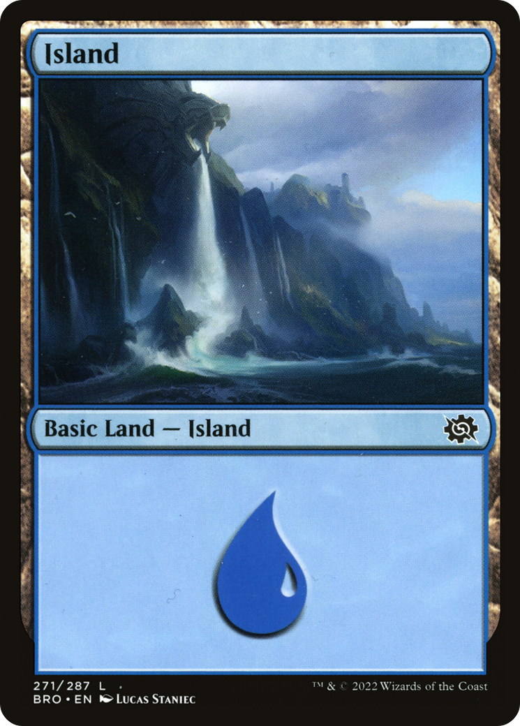 Magic: The Gathering - Island #271 Foil - The Brothers' War