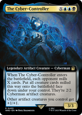 Magic: The Gathering - The Cyber-Controller Foil - Doctor Who