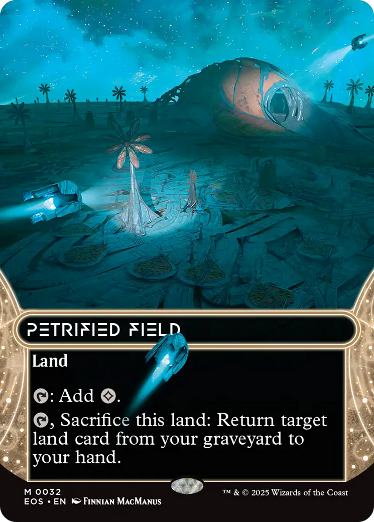 Magic: The Gathering - Petrified Field Foil - Edge of Eternities: Stellar Sights