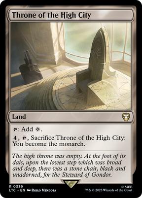 Magic: The Gathering - Throne of the High City - Tales of Middle-earth Commander