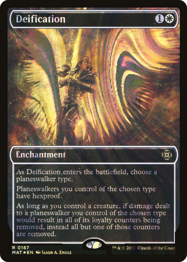 Magic: The Gathering - Deification Foil - March of the Machine: The Aftermath