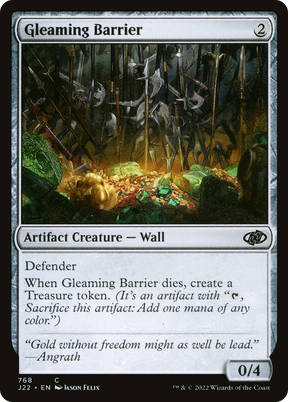 Magic: The Gathering - Gleaming Barrier - Jumpstart 2022