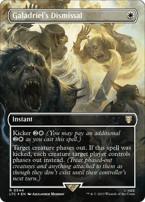 Magic: The Gathering - Galadriel's Dismissal Foil - Tales of Middle-earth Commander
