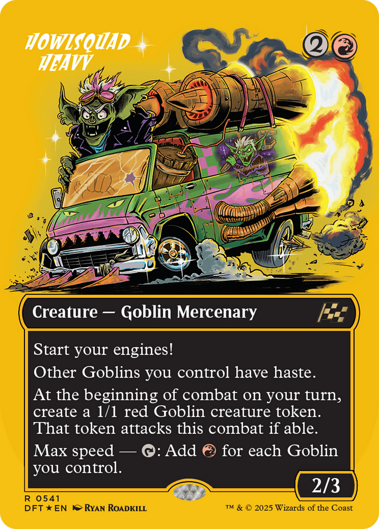 Magic: The Gathering - Howlsquad Heavy Foil - Aetherdrift