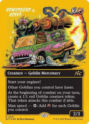 Magic: The Gathering - Howlsquad Heavy Foil - Aetherdrift