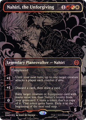 Magic: The Gathering - Nahiri, the Unforgiving Foil - Phyrexia: All Will Be One