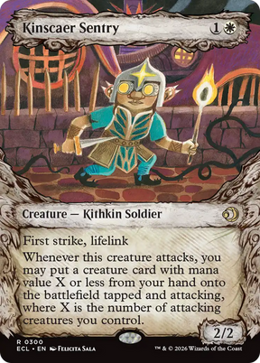 Magic: The Gathering - Kinscaer Sentry - Lorwyn Eclipsed
