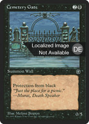 Magic: The Gathering - Friedhofspforte - Homelands