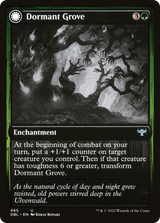 Magic: The Gathering - Dormant Grove // Gnarled Grovestrider Foil - Innistrad: Double Feature