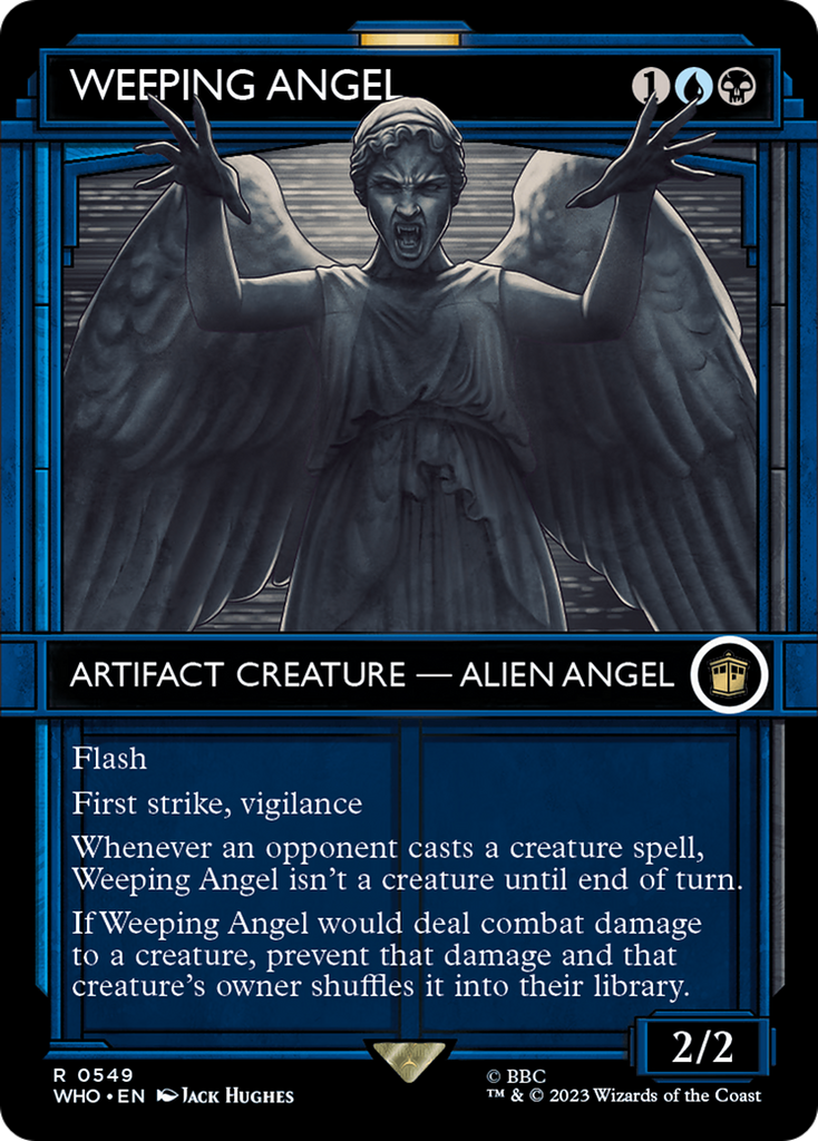 Magic: The Gathering - Weeping Angel Foil - Doctor Who