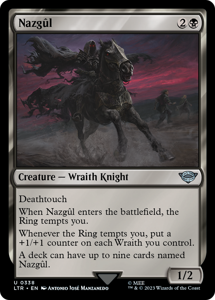 Magic: The Gathering - Nazgûl Foil - The Lord of the Rings: Tales of Middle-earth