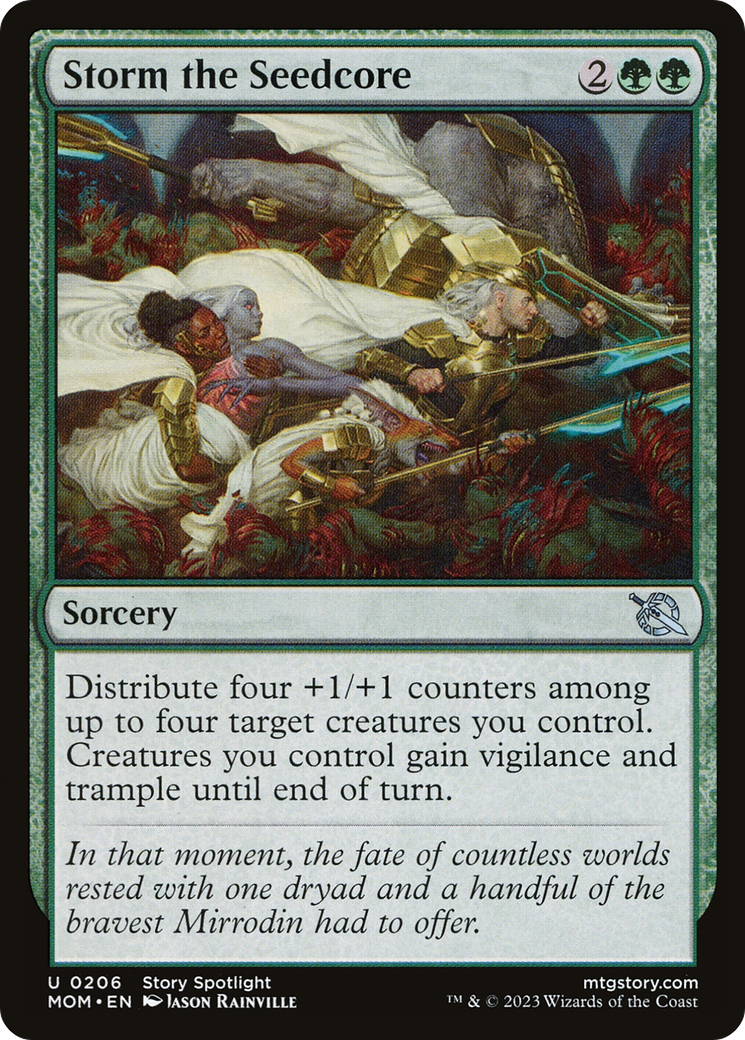 Magic: The Gathering - Storm the Seedcore Foil - March of the Machine