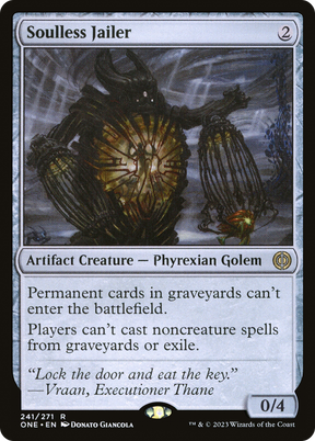 Magic: The Gathering - Soulless Jailer Foil - Phyrexia: All Will Be One