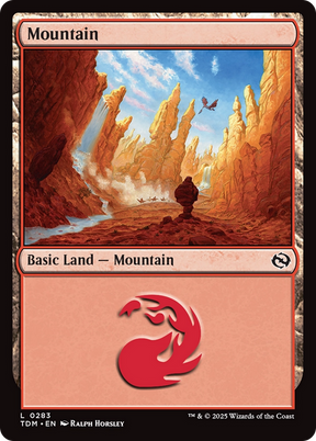 Magic: The Gathering - Mountain - Tarkir: Dragonstorm