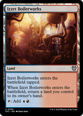 Magic: The Gathering - Izzet Boilerworks - Outlaws of Thunder Junction Commander