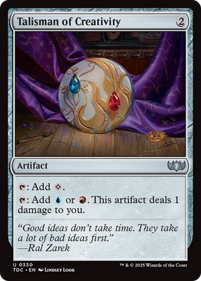 Magic: The Gathering - Talisman of Creativity - Tarkir: Dragonstorm Commander