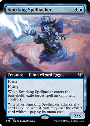 Magic: The Gathering - Smirking Spelljacker - Outlaws of Thunder Junction Commander