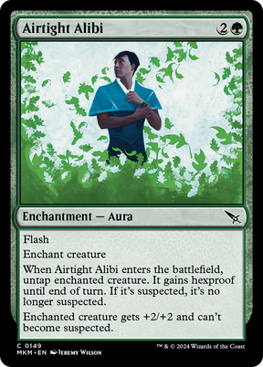 Magic: The Gathering - Airtight Alibi - Murders at Karlov Manor