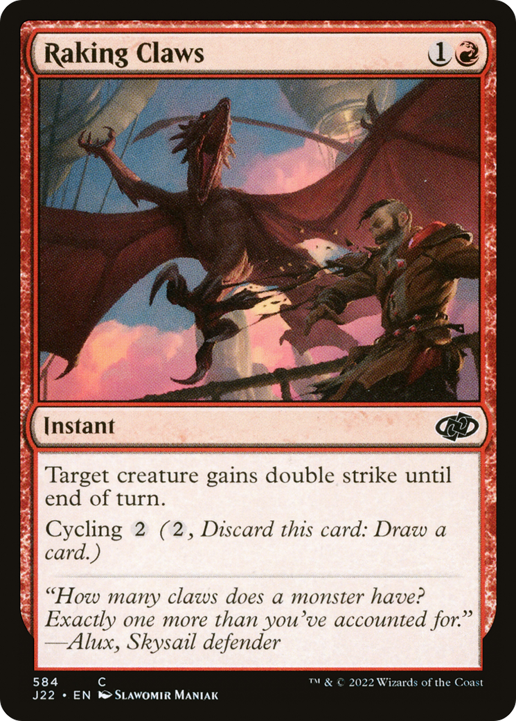 Magic: The Gathering - Raking Claws - Jumpstart 2022