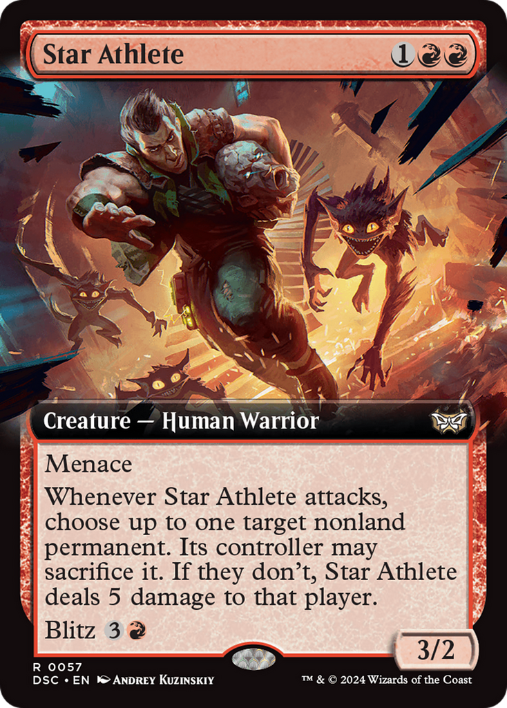 Magic: The Gathering - Star Athlete - Duskmourn: House of Horror Commander