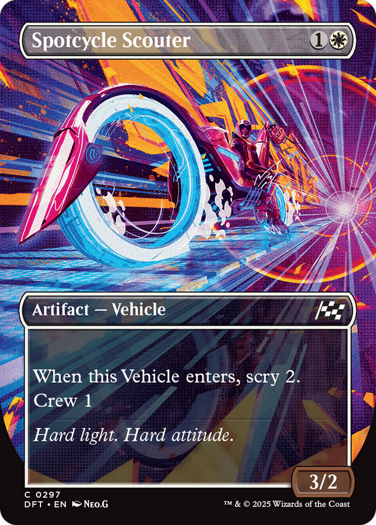 Magic: The Gathering - Spotcycle Scouter - Aetherdrift