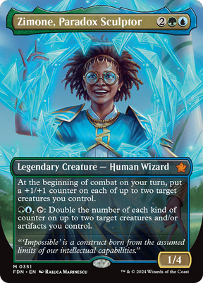 Magic: The Gathering - Zimone, Paradox Sculptor Foil - Foundations