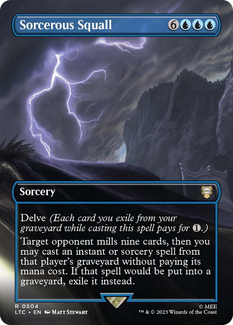 Magic: The Gathering - Sorcerous Squall - Tales of Middle-earth Commander
