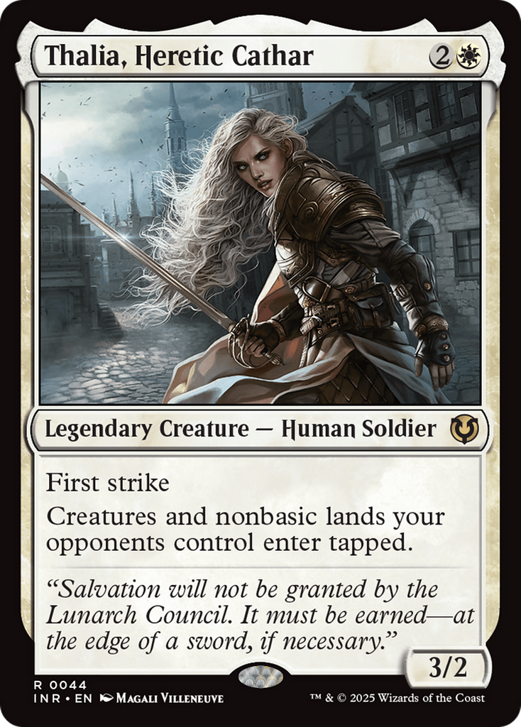 Magic: The Gathering - Thalia, Heretic Cathar - Innistrad Remastered