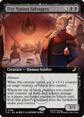 Magic: The Gathering - Fire Nation Salvagers Foil - Avatar: The Last Airbender Eternal